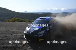 20 Sami Pajari, Enni Malkonen, Printsport Toyota GR, W15 Yaris WRC2.  05-05.09.2024. World Rally Championship, Rd 10, Acropolis  Rally Greece, Lamia. www.xpbimages.com, EMail: requests@xpbimages.com © Copyright: XPB Images