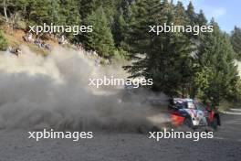 8, Ott Tanak, Martin Jarveoja, Hyundai Shell Mobis WRT, Hyundai i20 N Rally1.  05-05.09.2024. World Rally Championship, Rd 10, Acropolis  Rally Greece, Lamia. www.xpbimages.com, EMail: requests@xpbimages.com © Copyright: XPB Images