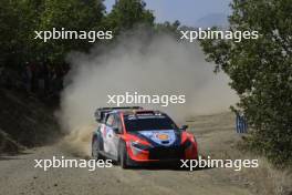 6, Dani Sordo, Carlos del Barrio, Hyundai i20 N Rally1 HYBRID.  05-05.09.2024. World Rally Championship, Rd 10, Acropolis  Rally Greece, Lamia. www.xpbimages.com, EMail: requests@xpbimages.com © Copyright: XPB Images