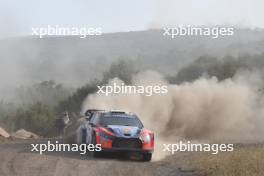 8, Ott Tanak, Martin Jarveoja, Hyundai Shell Mobis WRT, Hyundai i20 N Rally1.  05-05.09.2024. World Rally Championship, Rd 10, Acropolis  Rally Greece, Lamia. www.xpbimages.com, EMail: requests@xpbimages.com © Copyright: XPB Images