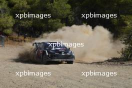 18, Takamoto Katsuta, Aaron Johnston, Toyota GR Yaris Rally1 HYBRID.  05-05.09.2024. World Rally Championship, Rd 10, Acropolis  Rally Greece, Lamia. www.xpbimages.com, EMail: requests@xpbimages.com © Copyright: XPB Images