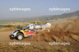 13, Gregoire Munster, Louis Louka,M-Sport Ford WRT, Ford Puma Rally1 HYBRID.  05-05.09.2024. World Rally Championship, Rd 10, Acropolis  Rally Greece, Lamia. www.xpbimages.com, EMail: requests@xpbimages.com © Copyright: XPB Images