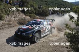 17, Sebastien Ogier, Vicent Landias, Toyota GR Yaris Rally1 HYBRID.  05-05.09.2024. World Rally Championship, Rd 10, Acropolis  Rally Greece, Lamia. www.xpbimages.com, EMail: requests@xpbimages.com © Copyright: XPB Images