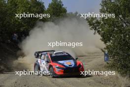 8, Ott Tanak, Martin Jarveoja, Hyundai Shell Mobis WRT, Hyundai i20 N Rally1.  05-05.09.2024. World Rally Championship, Rd 10, Acropolis  Rally Greece, Lamia. www.xpbimages.com, EMail: requests@xpbimages.com © Copyright: XPB Images