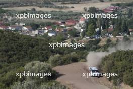 16, Adrien Fourmaux, Alexandre Coria, M-Sport Ford WRT, Ford Puma Rally1.  05-05.09.2024. World Rally Championship, Rd 10, Acropolis  Rally Greece, Lamia. www.xpbimages.com, EMail: requests@xpbimages.com © Copyright: XPB Images