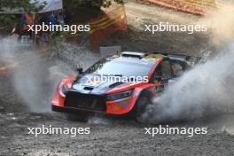 8, Ott Tanak, Martin Jarveoja, Hyundai Shell Mobis WRT, Hyundai i20 N Rally1.  05-08.09.2024. World Rally Championship, Rd 10, Acropolis  Rally Greece, Lamia. www.xpbimages.com, EMail: requests@xpbimages.com © Copyright: XPB Images