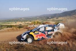 16, Adrien Fourmaux, Alexandre Coria, M-Sport Ford WRT, Ford Puma Rally1.  05-05.09.2024. World Rally Championship, Rd 10, Acropolis  Rally Greece, Lamia. www.xpbimages.com, EMail: requests@xpbimages.com © Copyright: XPB Images