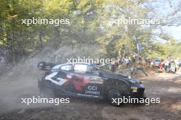 17, Sebastien Ogier, Vicent Landias, Toyota GR Yaris Rally1 HYBRID.  05-08.09.2024. World Rally Championship, Rd 10, Acropolis  Rally Greece, Lamia. www.xpbimages.com, EMail: requests@xpbimages.com © Copyright: XPB Images