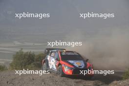 6, Dani Sordo, Carlos del Barrio, Hyundai i20 N Rally1 HYBRID.  05-05.09.2024. World Rally Championship, Rd 10, Acropolis  Rally Greece, Lamia. www.xpbimages.com, EMail: requests@xpbimages.com © Copyright: XPB Images