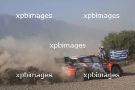 6, Dani Sordo, Carlos del Barrio, Hyundai i20 N Rally1 HYBRID.  05-05.09.2024. World Rally Championship, Rd 10, Acropolis  Rally Greece, Lamia. www.xpbimages.com, EMail: requests@xpbimages.com © Copyright: XPB Images