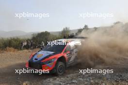 8, Ott Tanak, Martin Jarveoja, Hyundai Shell Mobis WRT, Hyundai i20 N Rally1.  05-05.09.2024. World Rally Championship, Rd 10, Acropolis  Rally Greece, Lamia. www.xpbimages.com, EMail: requests@xpbimages.com © Copyright: XPB Images