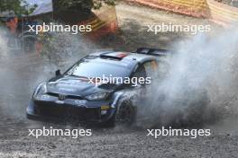 17, Sebastien Ogier, Vicent Landias, Toyota GR Yaris Rally1 HYBRID.  05-08.09.2024. World Rally Championship, Rd 10, Acropolis  Rally Greece, Lamia. www.xpbimages.com, EMail: requests@xpbimages.com © Copyright: XPB Images