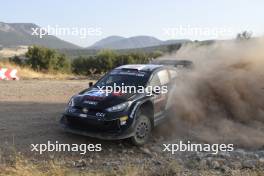 18, Takamoto Katsuta, Aaron Johnston, Toyota GR Yaris Rally1 HYBRID.  05-05.09.2024. World Rally Championship, Rd 10, Acropolis  Rally Greece, Lamia. www.xpbimages.com, EMail: requests@xpbimages.com © Copyright: XPB Images