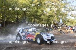 16, Adrien Fourmaux, Alexandre Coria, M-Sport Ford WRT, Ford Puma Rally1.  05-08.09.2024. World Rally Championship, Rd 10, Acropolis  Rally Greece, Lamia. www.xpbimages.com, EMail: requests@xpbimages.com © Copyright: XPB Images