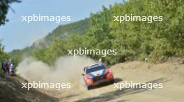 8, Ott Tanak, Martin Jarveoja, Hyundai Shell Mobis WRT, Hyundai i20 N Rally1.  05-08.09.2024. World Rally Championship, Rd 10, Acropolis  Rally Greece, Lamia. www.xpbimages.com, EMail: requests@xpbimages.com © Copyright: XPB Images