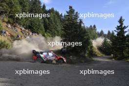 8, Ott Tanak, Martin Jarveoja, Hyundai Shell Mobis WRT, Hyundai i20 N Rally1.  05-05.09.2024. World Rally Championship, Rd 10, Acropolis  Rally Greece, Lamia. www.xpbimages.com, EMail: requests@xpbimages.com © Copyright: XPB Images