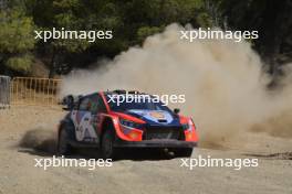 11, Thierry Neuville Martijn Wydaeghe, Hyundai i20 N Rally1 HYBRID.  05-05.09.2024. World Rally Championship, Rd 10, Acropolis  Rally Greece, Lamia. www.xpbimages.com, EMail: requests@xpbimages.com © Copyright: XPB Images