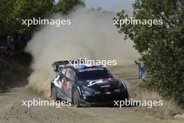 17, Sebastien Ogier, Vicent Landias, Toyota GR Yaris Rally1 HYBRID.  05-05.09.2024. World Rally Championship, Rd 10, Acropolis  Rally Greece, Lamia. www.xpbimages.com, EMail: requests@xpbimages.com © Copyright: XPB Images