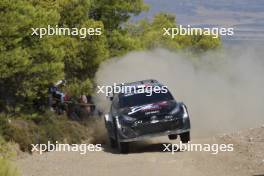 17, Sebastien Ogier, Vicent Landias, Toyota GR Yaris Rally1 HYBRID.  05-05.09.2024. World Rally Championship, Rd 10, Acropolis  Rally Greece, Lamia. www.xpbimages.com, EMail: requests@xpbimages.com © Copyright: XPB Images