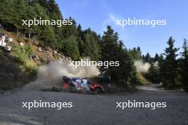 11, Thierry Neuville Martijn Wydaeghe, Hyundai i20 N Rally1 HYBRID.  05-05.09.2024. World Rally Championship, Rd 10, Acropolis  Rally Greece, Lamia. www.xpbimages.com, EMail: requests@xpbimages.com © Copyright: XPB Images