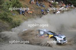 13, Gregoire Munster, Louis Louka,M-Sport Ford WRT, Ford Puma Rally1 HYBRID.  05-05.09.2024. World Rally Championship, Rd 10, Acropolis  Rally Greece, Lamia. www.xpbimages.com, EMail: requests@xpbimages.com © Copyright: XPB Images