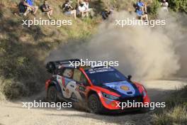 8, Ott Tanak, Martin Jarveoja, Hyundai Shell Mobis WRT, Hyundai i20 N Rally1.  05-05.09.2024. World Rally Championship, Rd 10, Acropolis  Rally Greece, Lamia. www.xpbimages.com, EMail: requests@xpbimages.com © Copyright: XPB Images