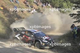 17, Sebastien Ogier, Vicent Landias, Toyota GR Yaris Rally1 HYBRID.  05-05.09.2024. World Rally Championship, Rd 10, Acropolis  Rally Greece, Lamia. www.xpbimages.com, EMail: requests@xpbimages.com © Copyright: XPB Images