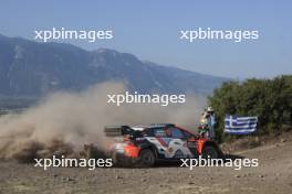 11, Thierry Neuville Martijn Wydaeghe, Hyundai i20 N Rally1 HYBRID.  05-05.09.2024. World Rally Championship, Rd 10, Acropolis  Rally Greece, Lamia. www.xpbimages.com, EMail: requests@xpbimages.com © Copyright: XPB Images