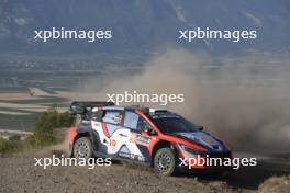 8, Ott Tanak, Martin Jarveoja, Hyundai Shell Mobis WRT, Hyundai i20 N Rally1.  05-05.09.2024. World Rally Championship, Rd 10, Acropolis  Rally Greece, Lamia. www.xpbimages.com, EMail: requests@xpbimages.com © Copyright: XPB Images