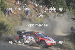 6, Dani Sordo, Carlos del Barrio, Hyundai i20 N Rally1 HYBRID.  05-05.09.2024. World Rally Championship, Rd 10, Acropolis  Rally Greece, Lamia. www.xpbimages.com, EMail: requests@xpbimages.com © Copyright: XPB Images