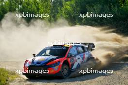 Thierry Neuville (BEL) / Martijn Wydaeghe (BEL), Hyundai Shell Mobis WRT, Hyundai i20 N Rally1 Hybrid. 18-21.07.2024. World Rally Championship, Rd 4, Rally Latvia, Liepaja. www.xpbimages.com, EMail: requests@xpbimages.com © Copyright: XPB Images