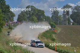 Gregoire Munster (LUX) / Louis Louka (BEL) M-Sport Ford Puma Rally1 Hybrid. 18-21.07.2024. World Rally Championship, Rd 4, Rally Latvia, Liepaja. www.xpbimages.com, EMail: requests@xpbimages.com © Copyright: XPB Images