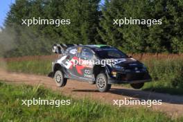 Elfyn Evans (GBR) / Scott Martin (GBR) Toyota Gazoo Racing WRT, Toyota Yaris Rally1 Hybrid. 18-21.07.2024. World Rally Championship, Rd 4, Rally Latvia, Liepaja. www.xpbimages.com, EMail: requests@xpbimages.com © Copyright: XPB Images