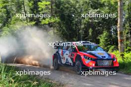 Ott Tanak (EST) / Martin Jarveoja (EST) M-Sport Ford World Rally Team, Ford Puma Rally1 Hybrid. 18-21.07.2024. World Rally Championship, Rd 4, Rally Latvia, Liepaja. www.xpbimages.com, EMail: requests@xpbimages.com © Copyright: XPB Images
