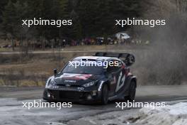 18, Takamoto Katsuta, Aaron Johnston, Toyota Gazoo Racing WRT, Toyota GR Yaris Rally1.  24-28-01.2024. FIA World Rally Championship, Rd 1, Rally Monte Carlo, Monaco, Monte-Carlo.