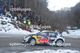 16, Adrien Fourmaux, Alexandre Coria,  M-Sport Ford WRT, Ford Puma Rally1.  24-28-01.2024. FIA World Rally Championship, Rd 1, Rally Monte Carlo, Monaco, Monte-Carlo.