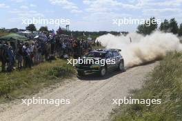 Oliver Solberg (NOR) / Elliott Edmondson (GBR) Toksport WRT Skodia Fabia RS RC2 Rally2. 27-30.06.2024. World Rally Championship, Rd 7, 80th Rally Poland, Mikolajki, Poland. www.xpbimages.com, EMail: requests@xpbimages.com © Copyright: XPB Images