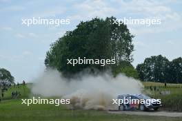 Gregoire Munster (LUX) / Louis Louka (BEL) M-Sport Ford Puma Rally1 Hybrid. 27-30.06.2024. World Rally Championship, Rd 7, 80th Rally Poland, Mikolajki, Poland. www.xpbimages.com, EMail: requests@xpbimages.com © Copyright: XPB Images