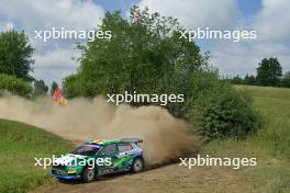 Joshua McErlean (IRE) / James Fulton (IRE) Toksport WRT 2 Skodia Fabia RS RC2 Rally2. 27-30.06.2024. World Rally Championship, Rd 7, 80th Rally Poland, Mikolajki, Poland. www.xpbimages.com, EMail: requests@xpbimages.com © Copyright: XPB Images